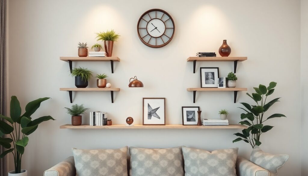 Installer une étagère murale sans percer : méthodes, pas-à-pas et idées déco