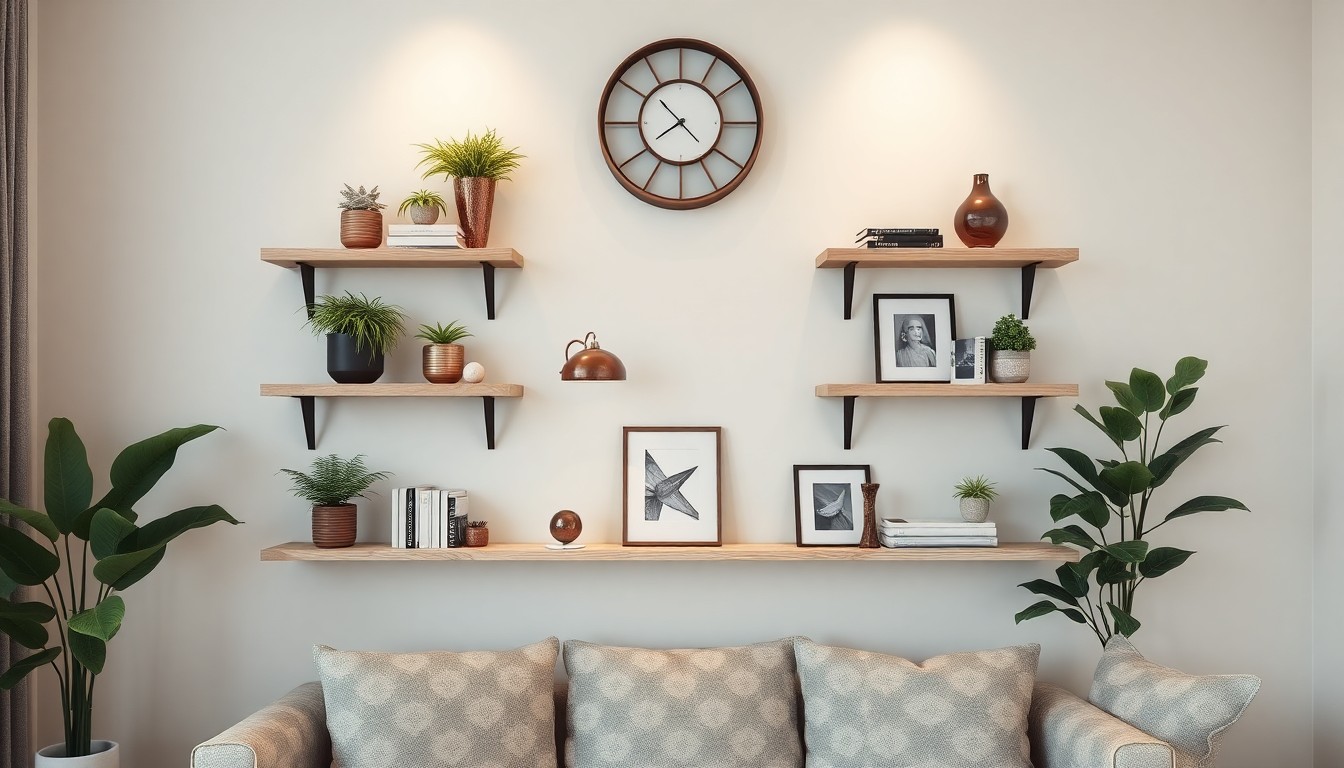 Installer une étagère murale sans percer : méthodes, pas-à-pas et idées déco