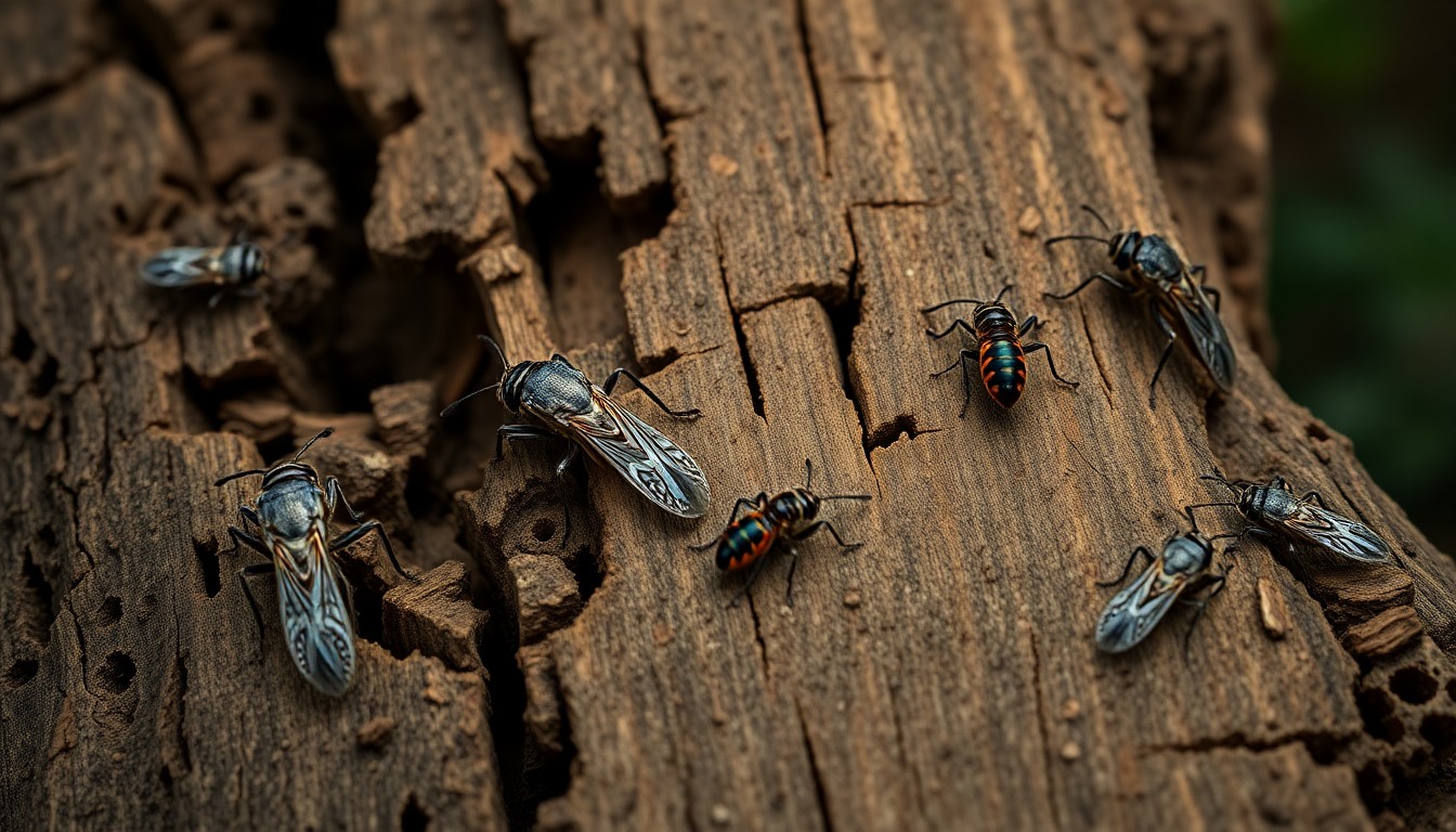 Les insectes xylophages : ces petits dévoreurs de bois qui menacent notre habitat
