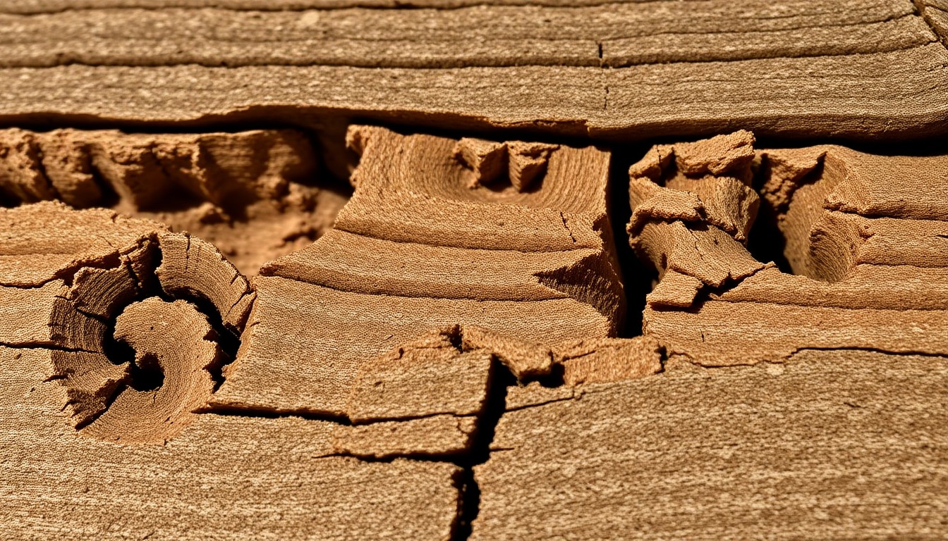 Les dégâts causés par les insectes xylophages