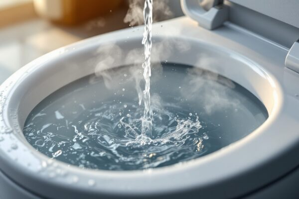Eau des WC aspirée : guide complet pour diagnostiquer et réparer