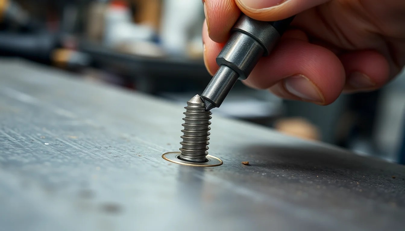 Comment enlever une vis cassée dans le filetage