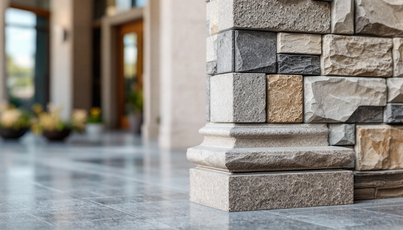 Comment choisir les matériaux pour habiller un poteau béton extérieur