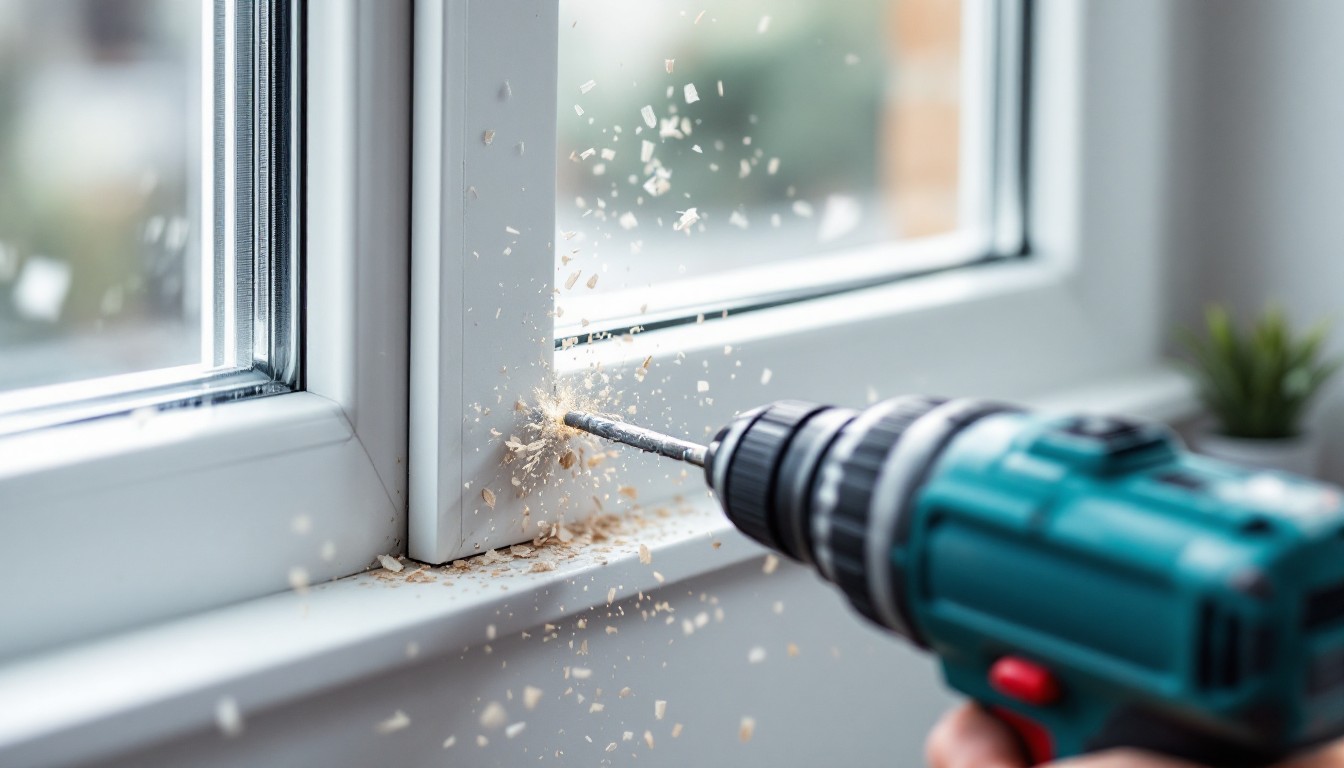 Quels sont les coûts et alternatives à percer une fenêtre PVC