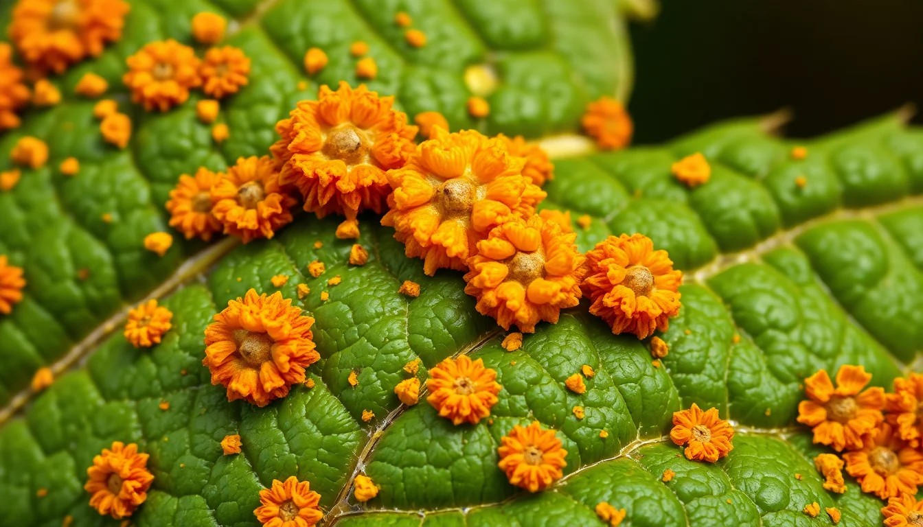 Quelles sont les maladies des plantes appelées rouille