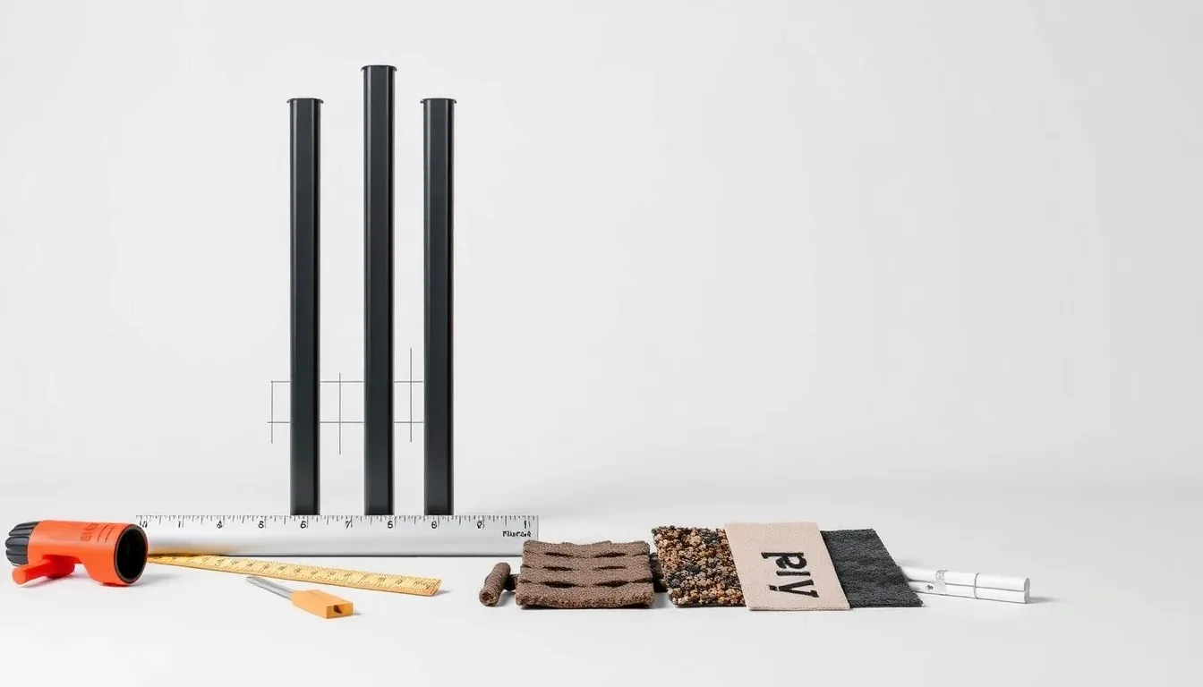 quels poteaux choisir pour une clôture grillage rigide selon lusage et le terrain