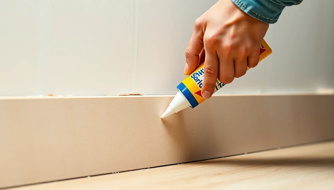 Comment coller des plinthes carrelage sur placo 