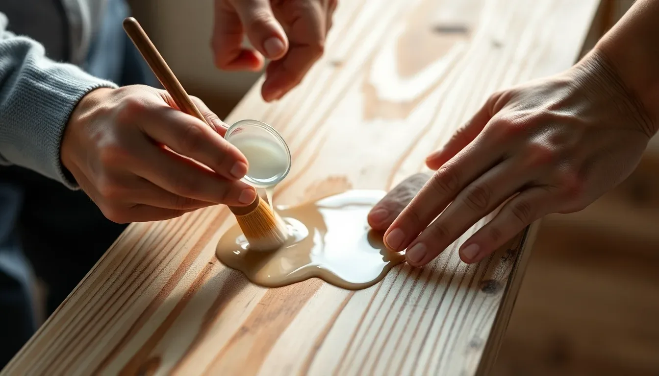 Comment blanchir un meuble en bois ou un escalier en bois 