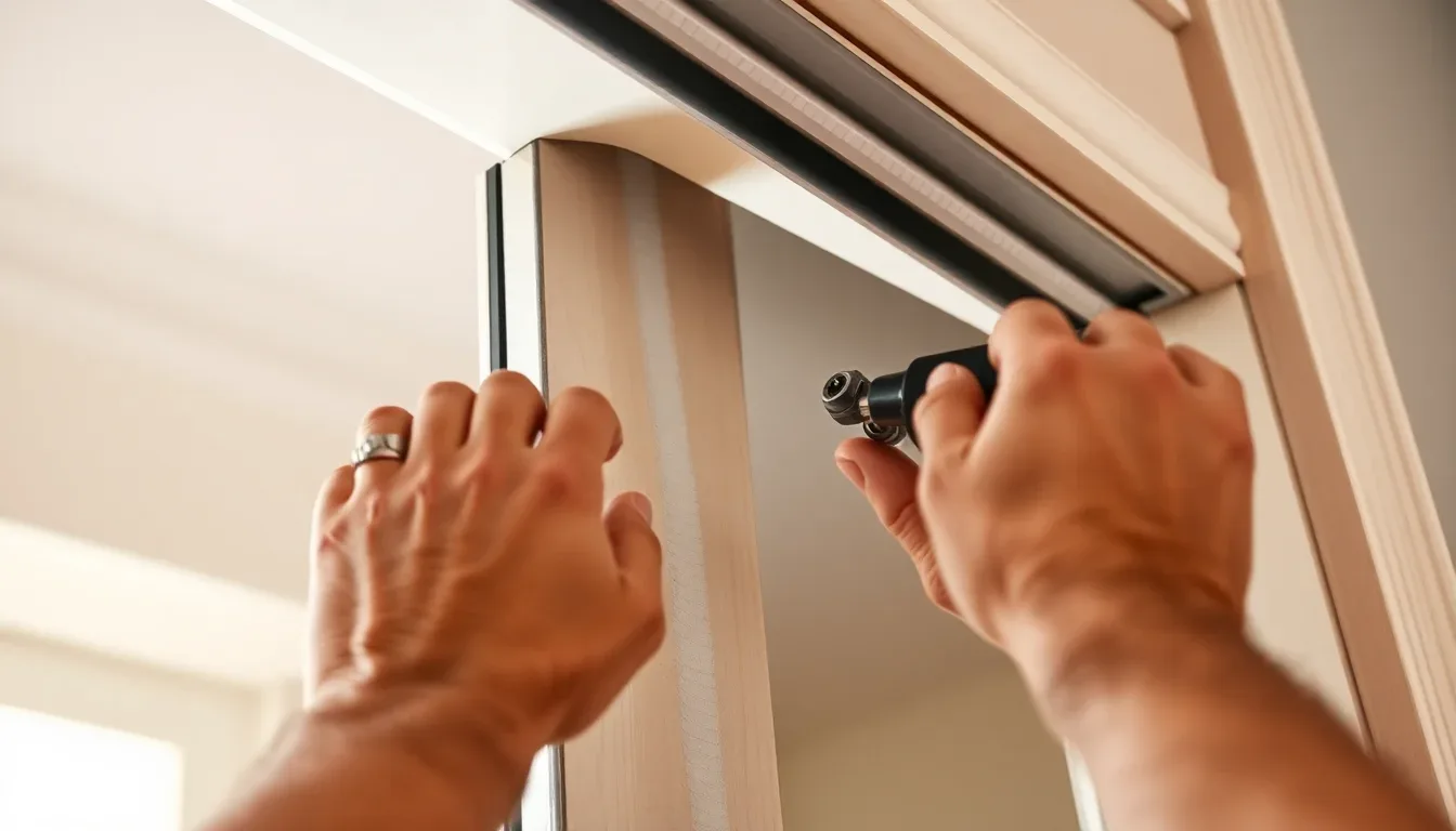 Comment isoler une porte coulissante à galandage 