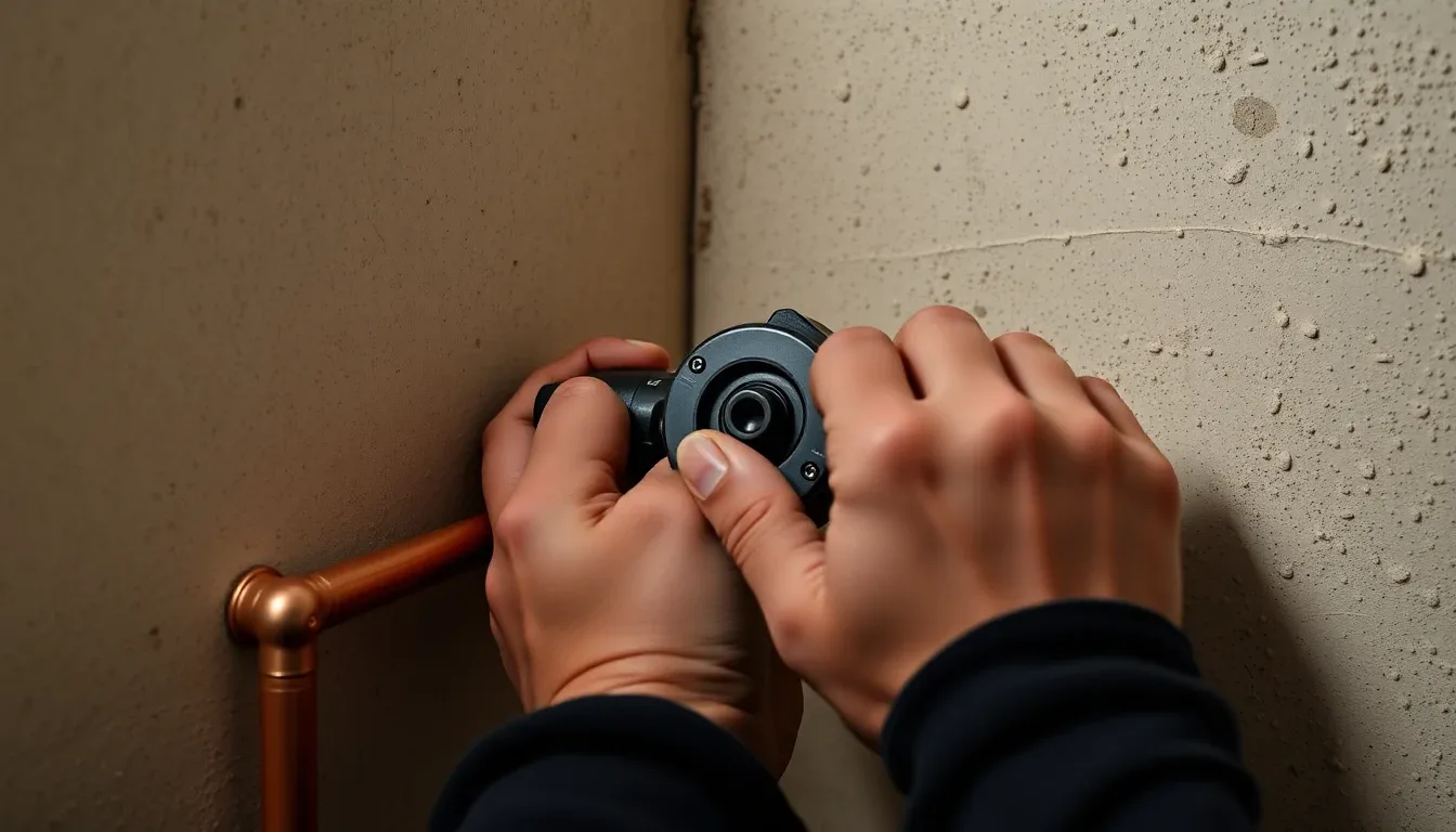 Comment couper un tube cuivre contre un mur ou en espace confiné 