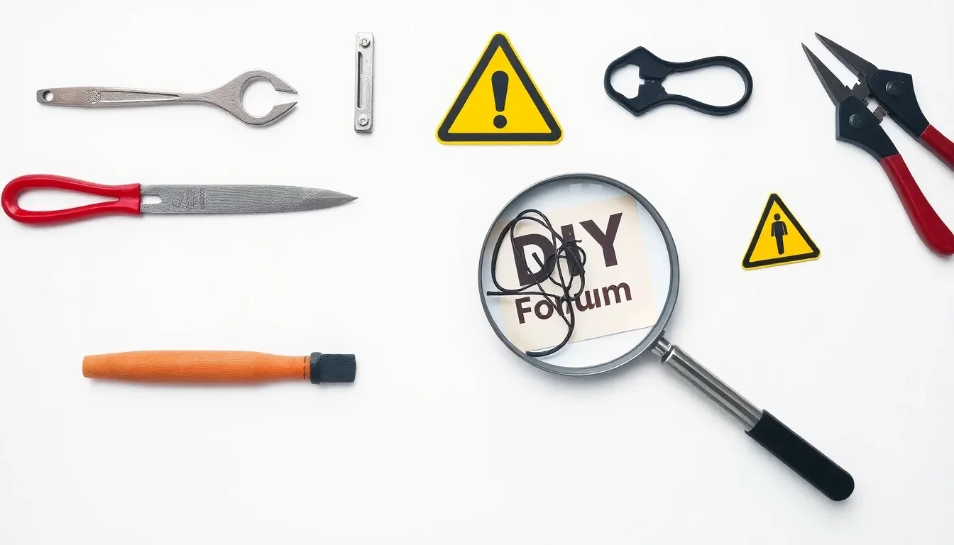 Quels sont les pièges courants des forums bricoleurs et comment les éviter