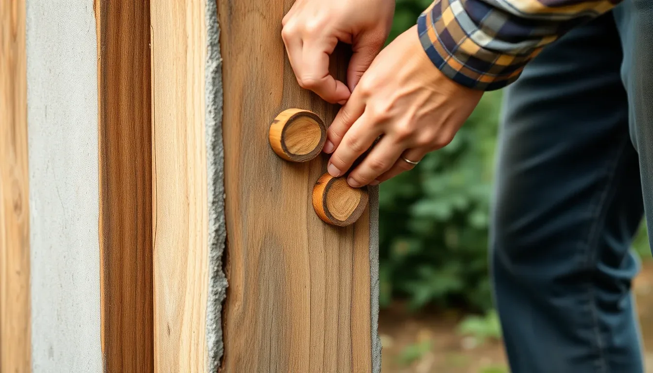 Solutions low-cost et DIY pour habiller poteau béton clôture