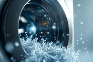 Machine à laver qui fuit à l&rsquo;essorage : diagnostic, causes et solutions