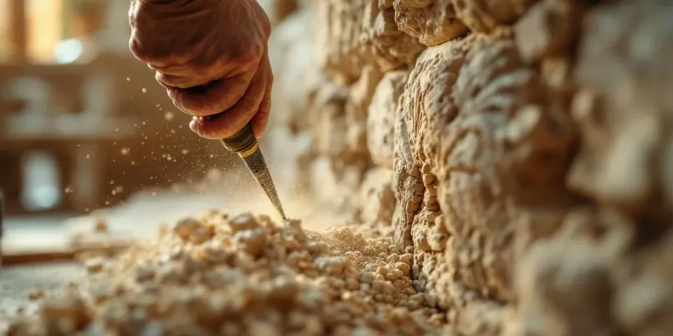 Piquer un mur en pierre : guide expert pour murs intérieurs et techniques avancées